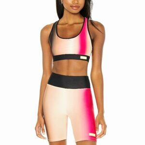 P.E. NATION Print Momentum Sports Bra & Shorts- Sz:Large (21PE2C006 & 21PE2S081)